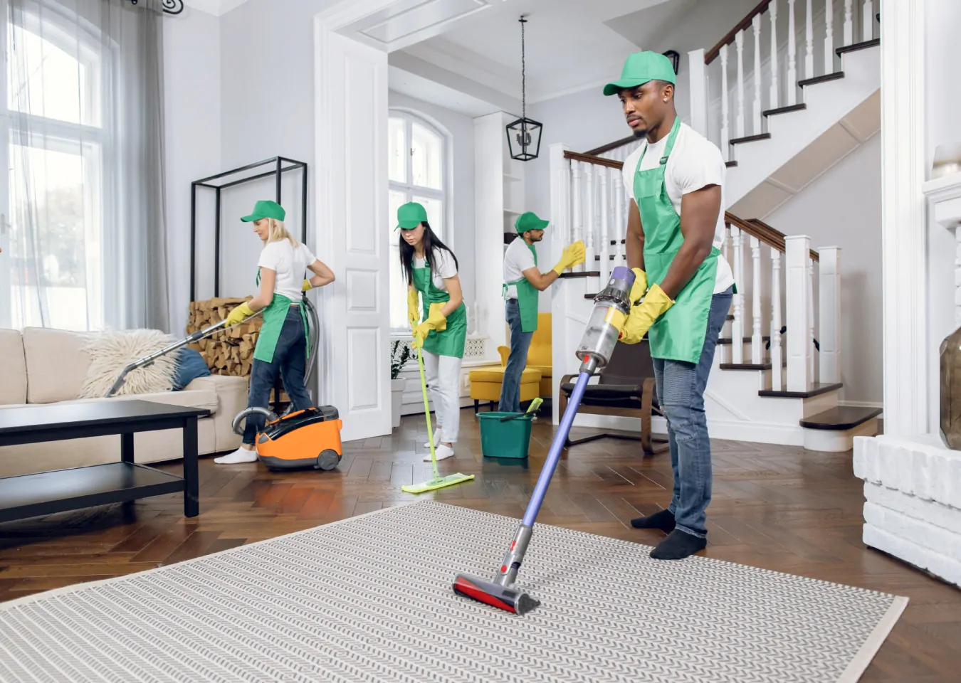 Villa deep clean by Damac Cleaning